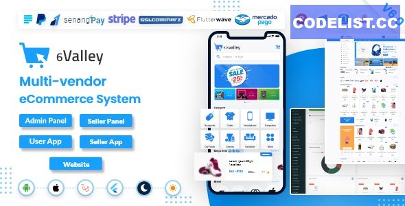 6valley v6.0 - Complete eCommerce Mobile App, Web, Seller and Admin Panel - nulled