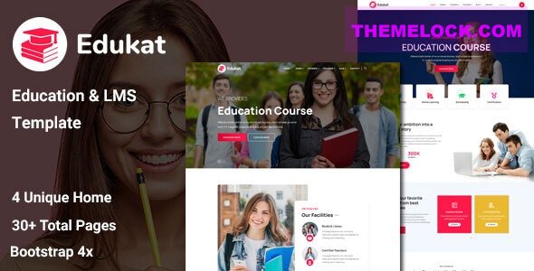 Edukat v1.2 - Education and LMS Template