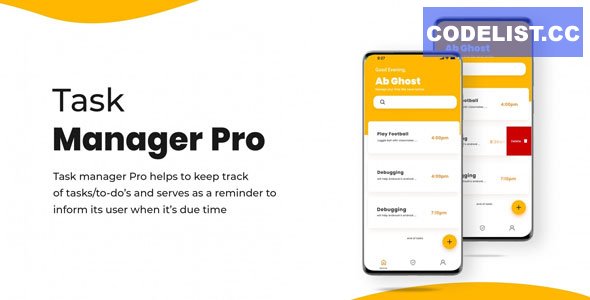 Task Manager Pro v1.1.0 - Android Source Code