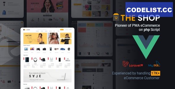 The Shop v1.2 - PWA eCommerce cms - nulled