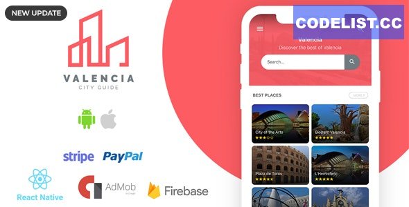 Valencia v8.0.0 - Complete City Guide App + Backend