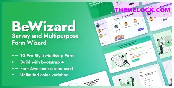 Download BeWizard v4.0 – Survey Poll Quiz & Application Multistep Form | Free Nulled Scripts