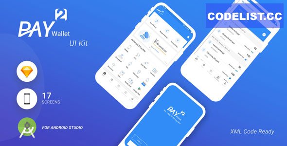 Pay2Wallet v1.0 - Android Studio UI Kit