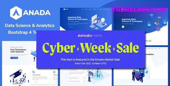 Anada v1.7.7 - Data Science & Analytics Template