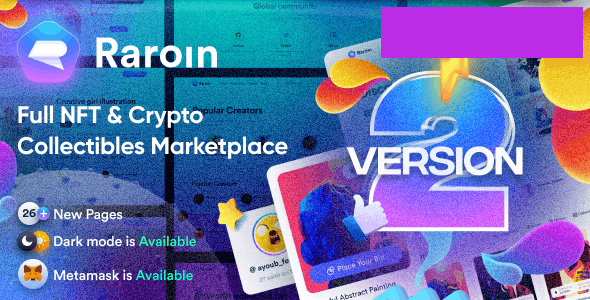 Raroin v1.0 - NFT Marketplace