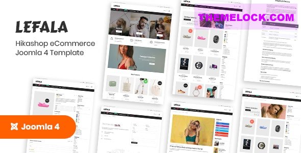 Lefala v1.0 - Hikashop eCommerce Joomla 4 Template