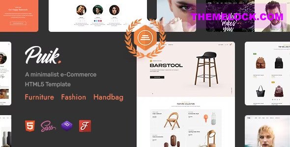 Puik v1.0 - Minimal eCommerce HTML5 Template