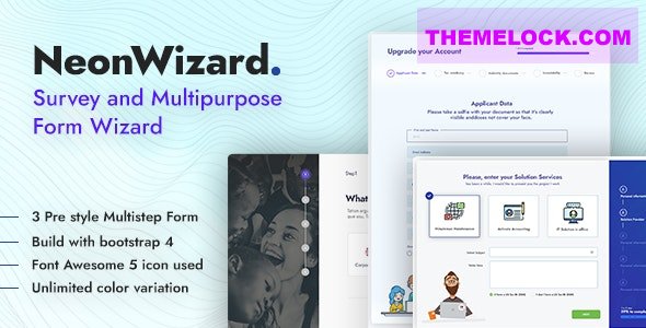 NeonWizard v1.0.4 - Questionnaire Multistep Form Wizard