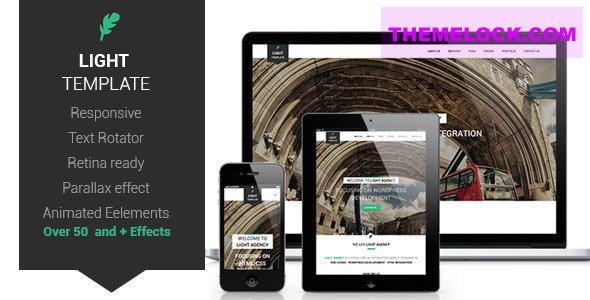 Light v1.0 - Html One-Page Template
