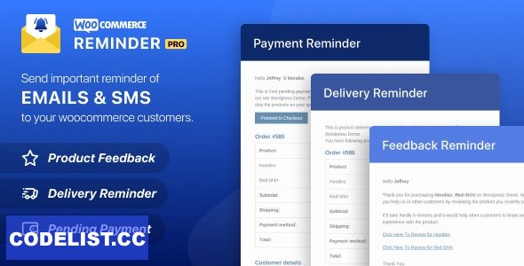 WooCommerce Reminder Emails for WordPress v2.0.8