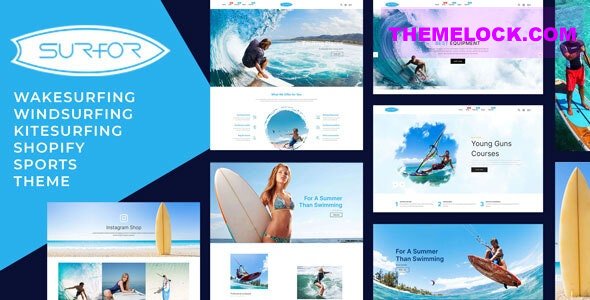 Surfor v1.0 - Windsurfing Sports Responsive Shopify Theme