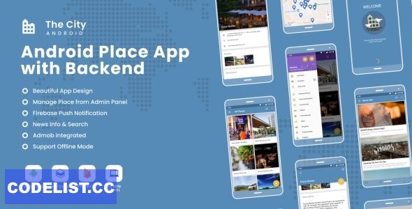 The City v7.5 - Place App with Backend
