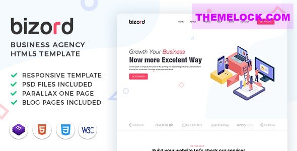 Bizord v1.2 - Business Agency HTML Template