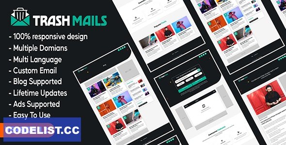 Trash Mails v1.3 - Temporary Email Address System