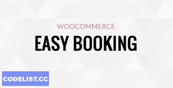 Woocommerce Easy Booking PRO v1.1.0