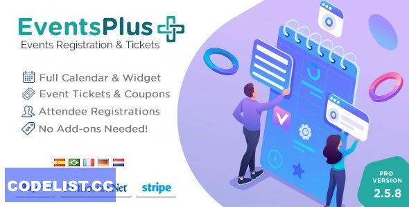 Events Calendar Registration & Booking v2.5.8