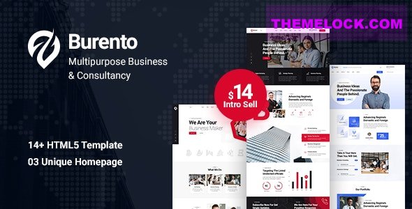 Burento v1.0 - MultiPurpose Business HTML5 Template