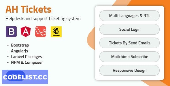 AH Tickets v2.3.2 - Help Desk and Support Tickets System