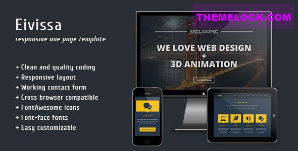 Eivissa v1.0 - Responsive One Page Template