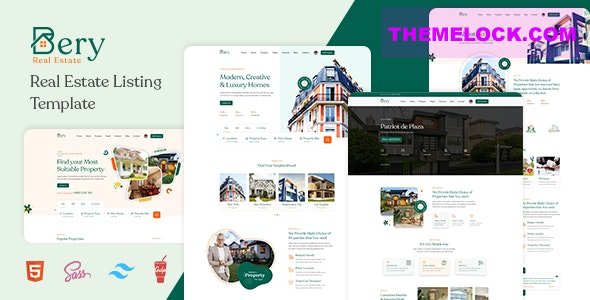 Bery v1.0 - Real Estate Listing Template
