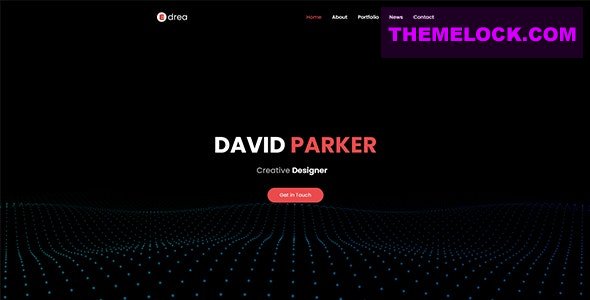 Edrea v1.0 - Personal Portfolio HTML Template