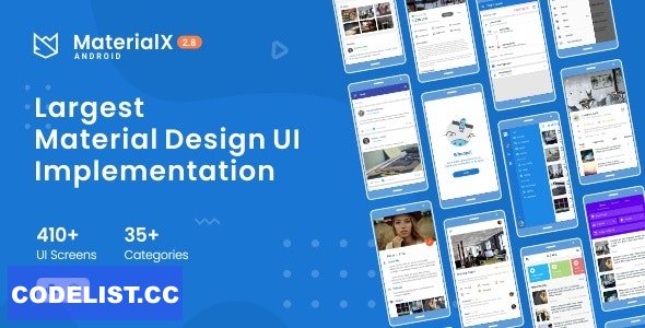 MaterialX v2.8.1 - Android Material Design UI