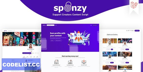 Sponzy v3.9 - Support Creators Content Script