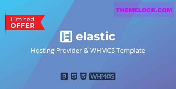 Elastic v1.7 - Hosting Provider & WHMCS Template