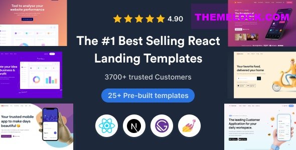 Download SuperProps v12.0.6 – React Landing Page Templates with Next JS & Gatsby JS | Free Nulled Scripts