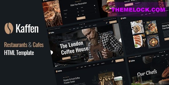 Kaffen v1.0 - Restaurant HTML Template