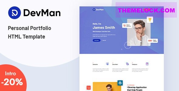 Devman v1.0 - Personal Portfolio HTML Template