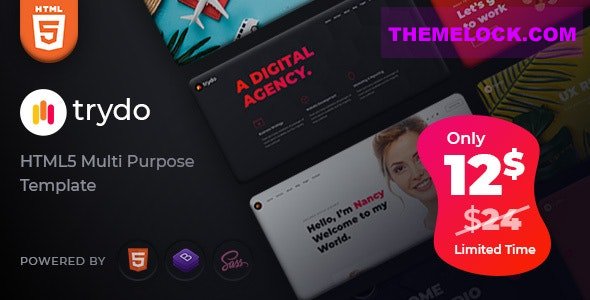 Trydo v2.0 - Agency and Portfolio Template
