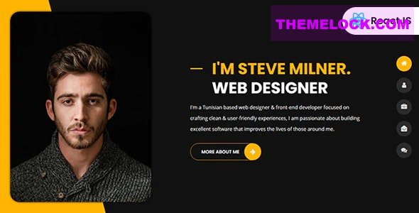 Download Tunis v1.1.1 – Personal Portfolio React Template | Free Nulled Scripts
