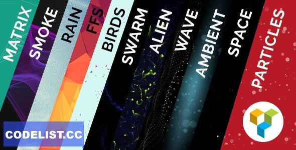 Particle Backgrounds for WPBakery Page Builder v4.6