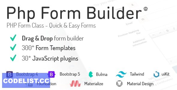 PHP Form Builder v5.0.6 - nulled