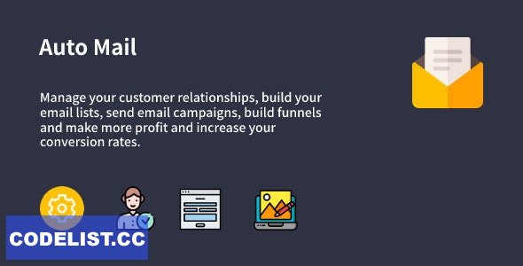 Auto Mail v1.0.6 - Newsletter Plugin for WordPress