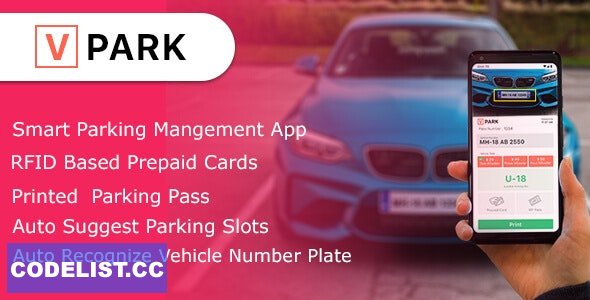 V-Park - Smart parking managment App
