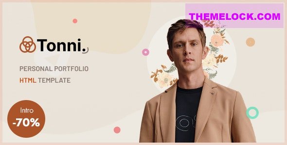 Tonni v1.0 - Personal Portfolio HTML Template