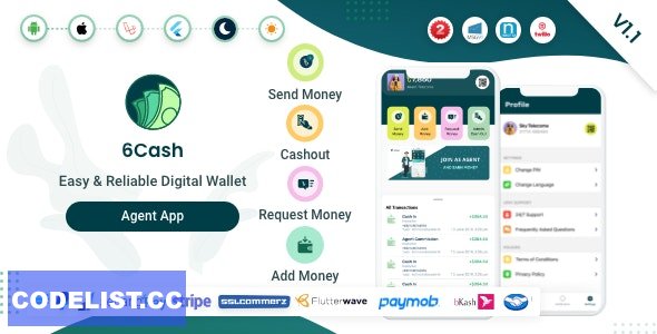 6Cash - Agent App v1.1