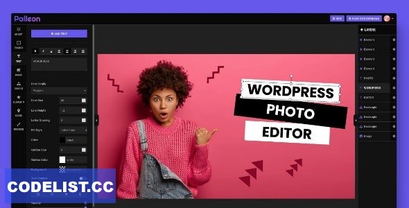 Palleon v2.8.9 - WordPress Image Editor