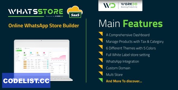 WhatsStore SaaS v4.9 - Online WhatsApp Store Builder - nulled