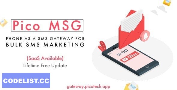 Download PicoMSG v1.2 – Phone As an SMS Gateway For Bulk SMS Marketing – nulled | Free Nulled Scripts