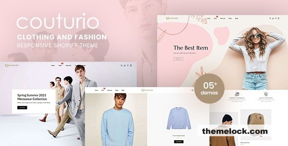 Couturio v1.0 - Clothing & Fashion Responsive Shopify Theme