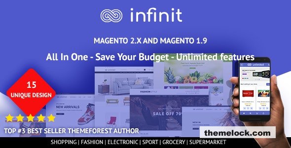 Download Infinit v1.4.5 – Multipurpose Responsive Magento 2 and 1 Theme | Free Nulled Scripts