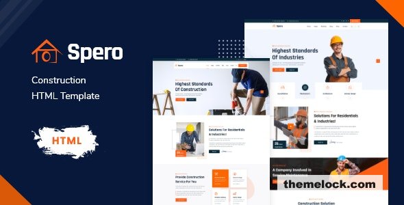 Spero v1.0 - Construction Renovation HTML Template