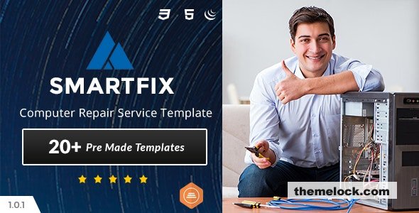 SmartFix v1.0.1 - Computer Repair Center HTML5 Template