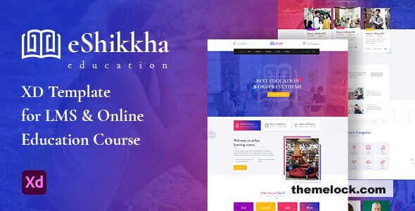 Download eShikkha v1.0 – LMS and Online Education XD Template | Free Nulled Scripts