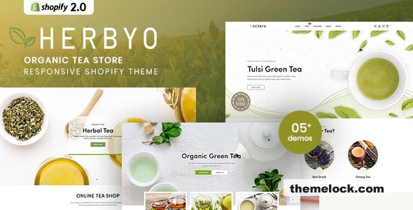 Herbyo v1.0 - Organic Tea Store Shopify Theme