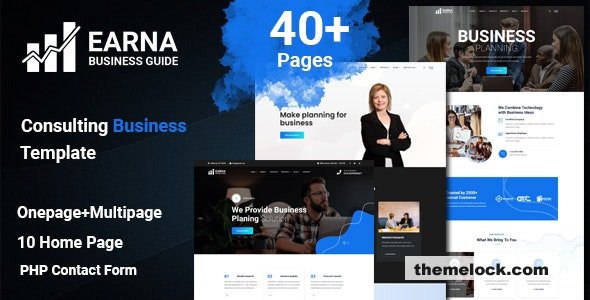 Earna v1.0.4 - Consulting Business Template