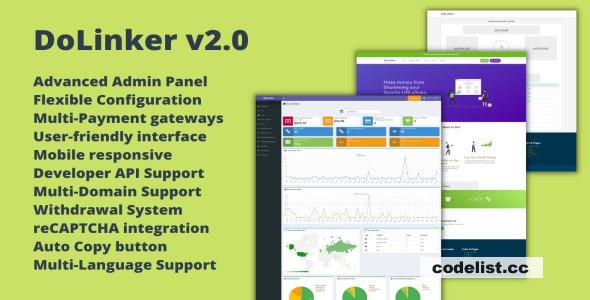 Download DoLinker v2.1.0 – Ultimate URL Shortener Platform | Free Nulled Scripts